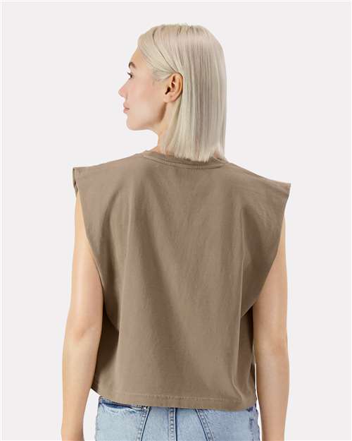 American Apparel Women's Heavyweight Cotton Garment-Dyed Muscle Tee - Image 19
