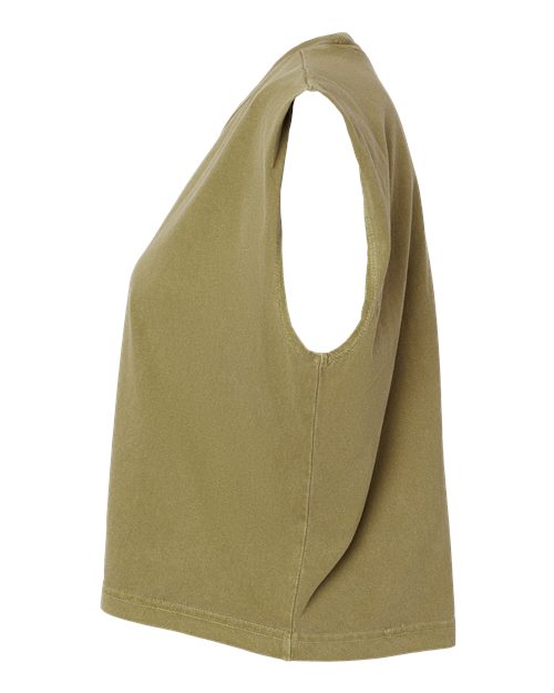 American Apparel Women's Heavyweight Cotton Garment-Dyed Muscle Tee - Image 3