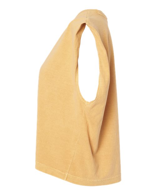 American Apparel Women's Heavyweight Cotton Garment-Dyed Muscle Tee - Image 28