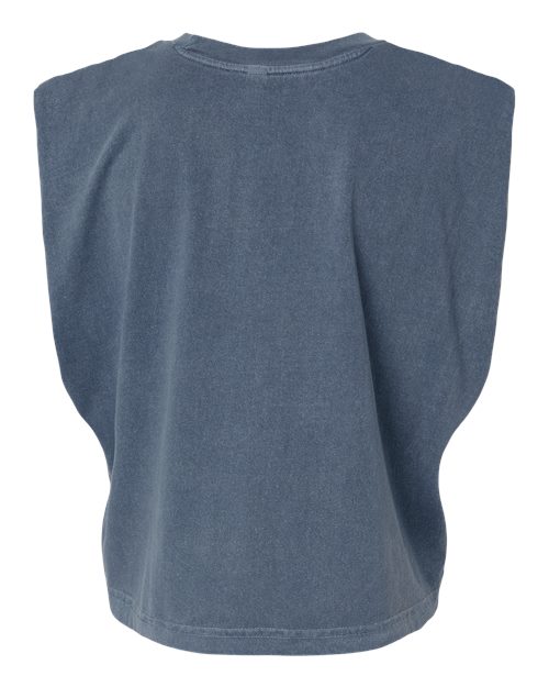 American Apparel Women's Heavyweight Cotton Garment-Dyed Muscle Tee - Image 33