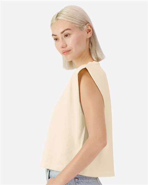 American Apparel Women's Heavyweight Cotton Garment-Dyed Muscle Tee - Image 24