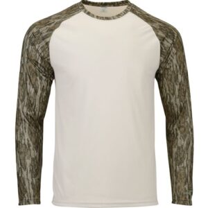 Paragon Men's Jackson Mossy Oak Colorblocked Long Sleeve T-Shirt