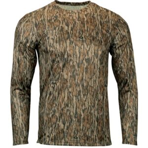 Paragon Men's Oxford Performance Camo Print Long Sleeve T-Shirt