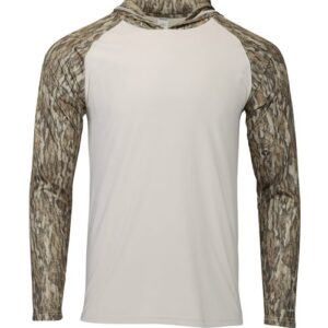 Paragon Men's Biloxi Performance Colorblocked Hooded Long Sleeve T-Shirt