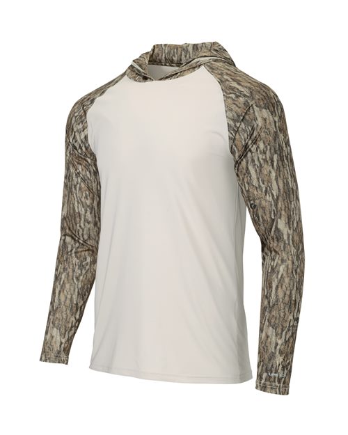Paragon Men's Biloxi Performance Colorblocked Hooded Long Sleeve T-Shirt - Image 4
