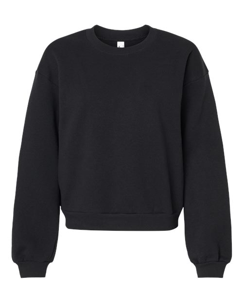American Apparel Women's ReFlex Fleece Crewneck Sweatshirt - Image 3