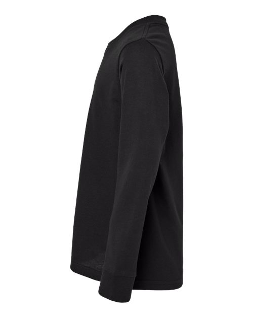 Next Level Youth Cotton Long Sleeve T-Shirt - Image 4