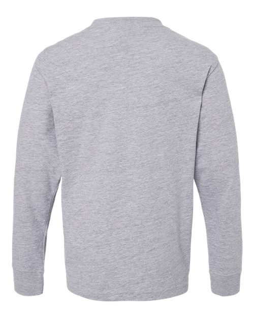Next Level Youth Cotton Long Sleeve T-Shirt - Image 9