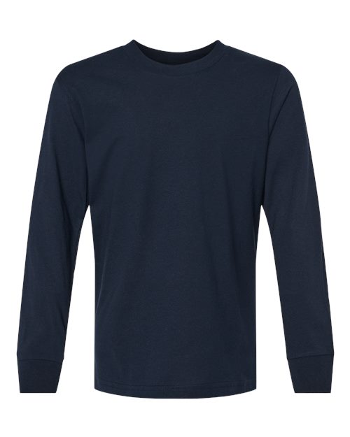 Next Level Youth Cotton Long Sleeve T-Shirt - Image 14