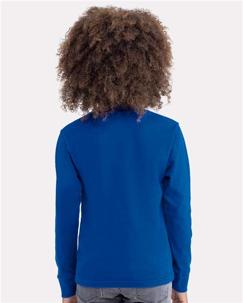 Next Level Youth Cotton Long Sleeve T-Shirt - Image 29