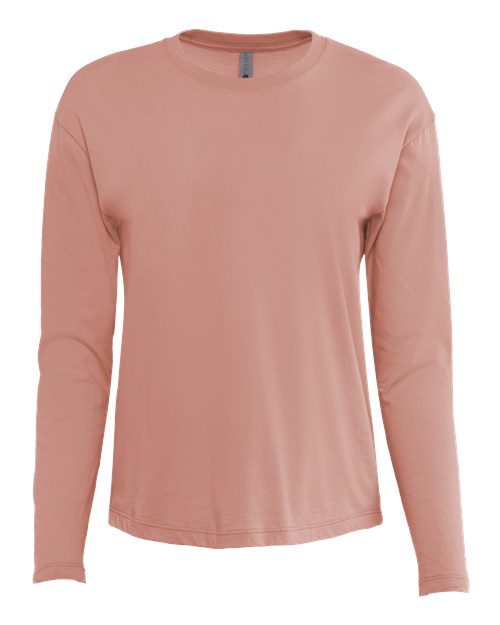 Next Level Women's Cotton Relaxed Long Sleeve T-Shirt - Image 8
