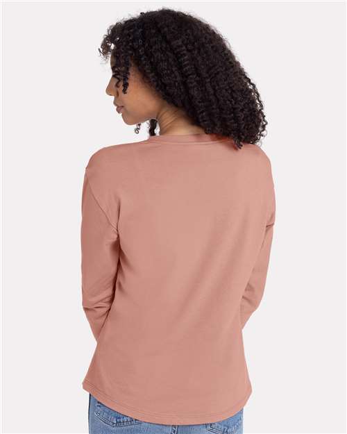 Next Level Women's Cotton Relaxed Long Sleeve T-Shirt - Image 12