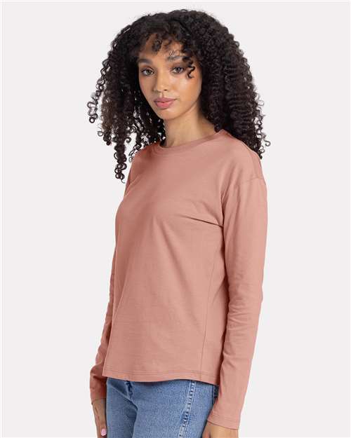 Next Level Women's Cotton Relaxed Long Sleeve T-Shirt - Image 11