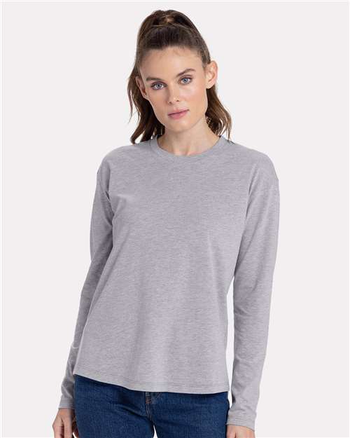Next Level Women's Cotton Relaxed Long Sleeve T-Shirt - Image 16