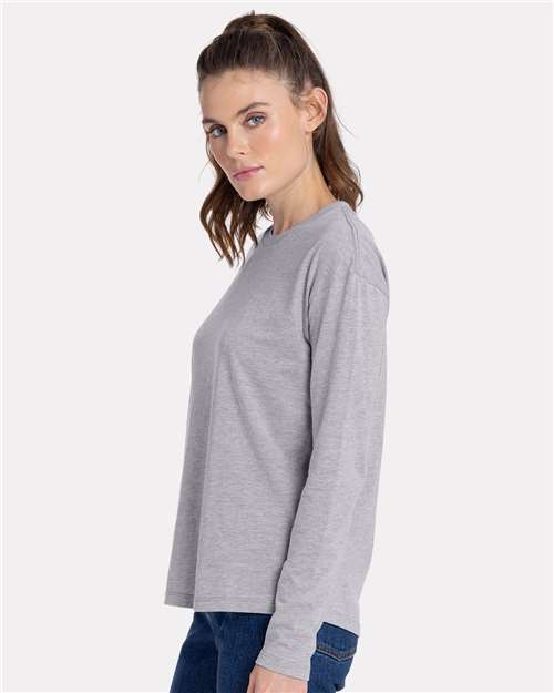 Next Level Women's Cotton Relaxed Long Sleeve T-Shirt - Image 17