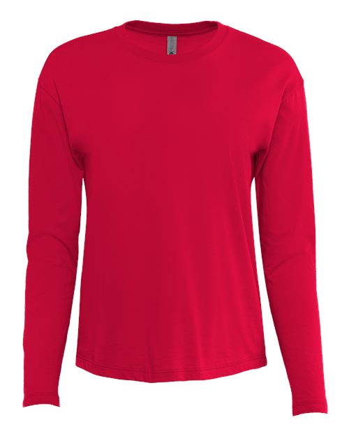 Next Level Women's Cotton Relaxed Long Sleeve T-Shirt - Image 25