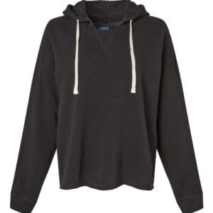 MV Sport Women's Angel Fleece Crop Hooded Sweatshirt