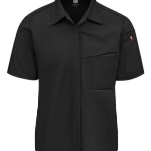 Chef Designs Women's Poplin Airflow Cook Shirt with OilBlok