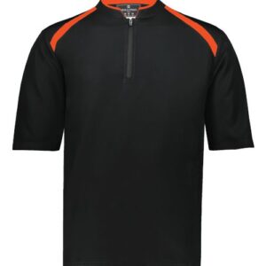 Holloway Men's Clubhouse Short Sleeve Quarter-Zip Pullover