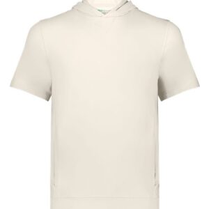 Holloway Youth Eco Revive™ Ventura Soft Knit Short Sleeve Hooded Sweatshirt