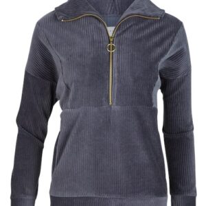Boxercraft Women's Manchester Corded Quarter-Zip Pullover