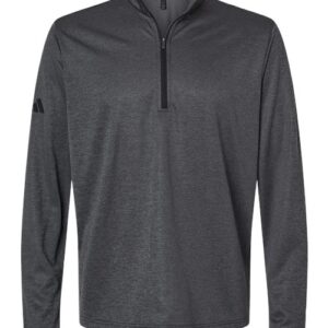Adidas Men's Space Dyed Quarter-Zip Pullover