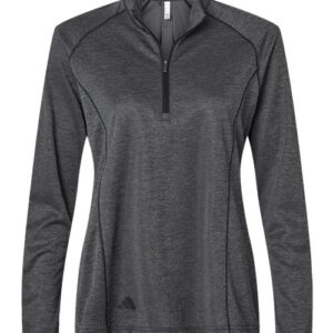 Adidas Women's Space Dyed Quarter-Zip Pullover