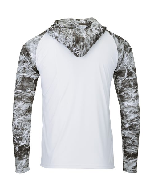 Paragon Men's Biloxi Performance Colorblocked Hooded Long Sleeve T-Shirt - Image 6