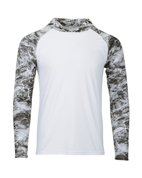 Paragon Men's Biloxi Performance Colorblocked Hooded Long Sleeve T-Shirt - Image 5