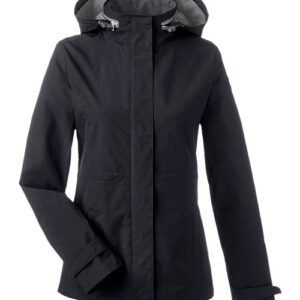 Nautica Women's Voyage Hooded Rain Jacket