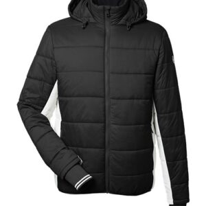 Nautica Men's Nautical Mile Hooded Puffer Jacket