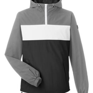 Nautica Unisex Windward Anorak Hooded Quarter-Zip Jacket