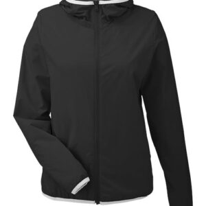 Nautica Women's Stillwater Hooded Windbreaker