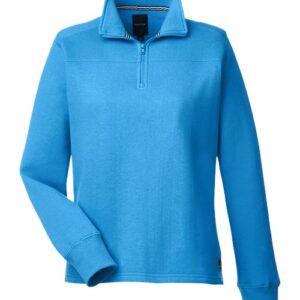 Nautica Women's Anchor Fleece Quarter-Zip Sweatshirt