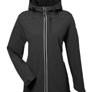 Nautica Women's Wavestorm Hooded Soft Shell Jacket