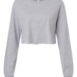 BELLA + CANVAS Women's FWD Fashion Crop Long Sleeve Tee