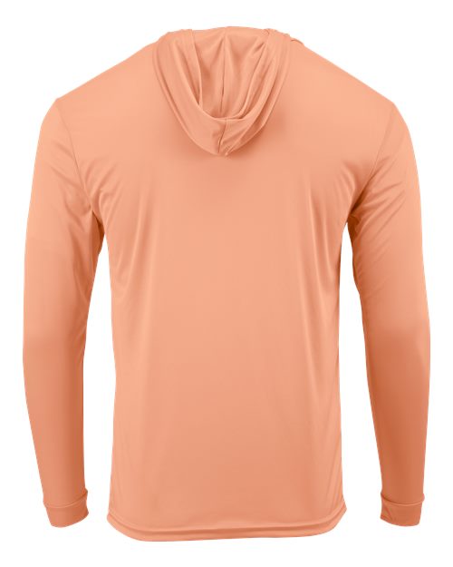 Paragon Unisex Bahama Performance Hooded Long Sleeve T-Shirt - Image 30