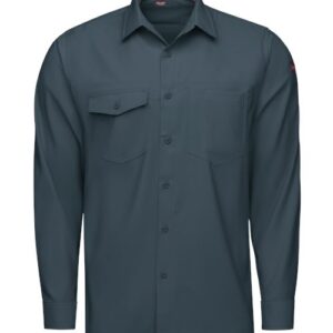 Red Kap Men's Cooling Long Sleeve Work Shirt