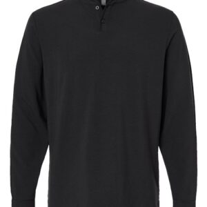 Adidas Men's Henley Long Sleeve T-Shirt