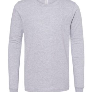 BELLA + CANVAS Youth Heather CVC Long Sleeve Tee