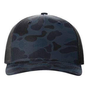 Richardson Printed Five-Panel Trucker Cap