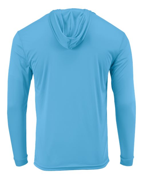 Paragon Unisex Bahama Performance Hooded Long Sleeve T-Shirt - Image 15