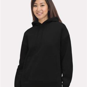 Bayside Women's USA-Made Hooded Sweatshirt