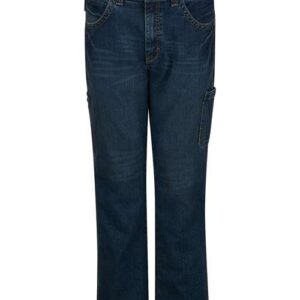 Bulwark Men's Stretch Denim Dungaree Jeans