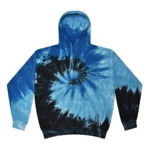 Colortone Unisex Tie-Dyed Hooded Sweatshirt