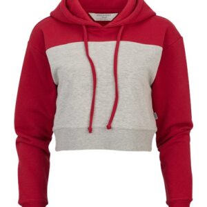 Boxercraft Women's Cropped Fleece Hooded Sweatshirt