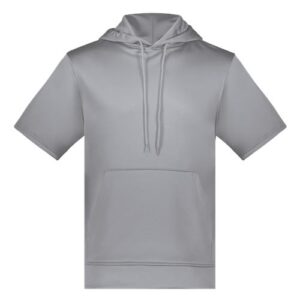 Augusta Sportswear Unisex Fleece Short Sleeve Hooded Pullover