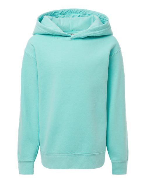 Comfort Colors Youth Garment-Dyed Lightweight Hooded Sweatshirt - Image 4