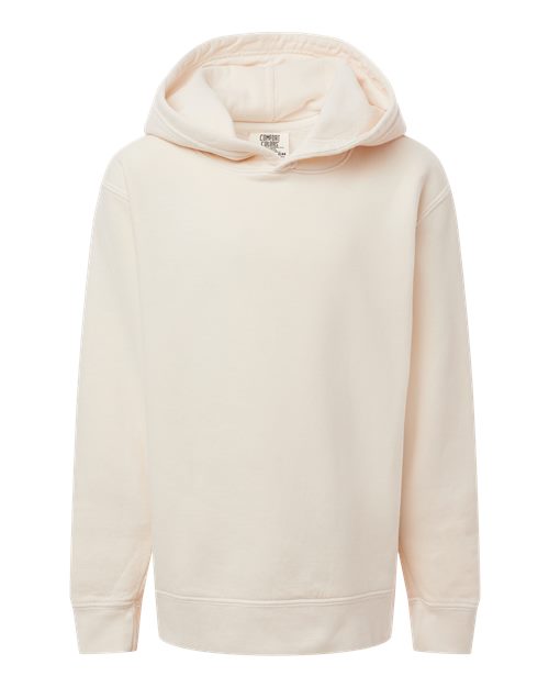 Comfort Colors Youth Garment-Dyed Lightweight Hooded Sweatshirt - Image 7