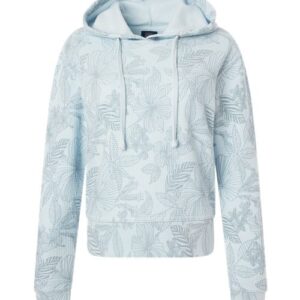 MV Sport Women's Maddie Floral Print Hooded Sweatshirt